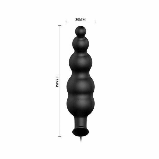 Special Anal Stimulation Beads Black Sex Toys