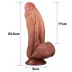 Πολύ Χοντρό Ομοίωμα Πέους - Dual Layered Silicone Nature Cock 25cm Sex Toys 