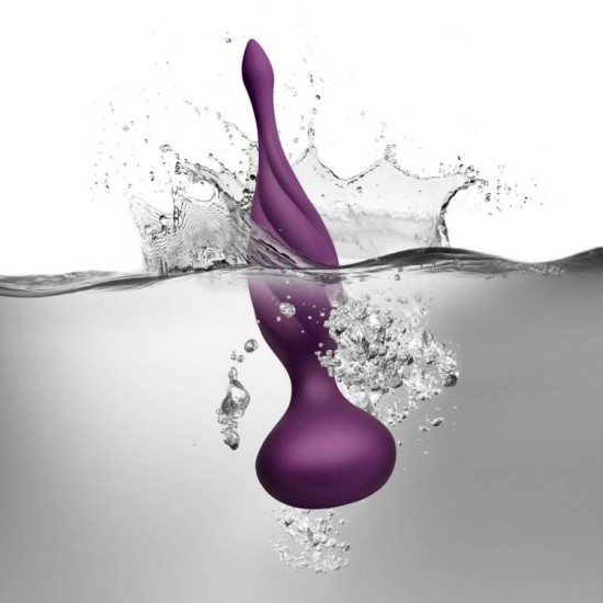Ασύρματη Πρωκτική Σφήνα - Discover Remote Control Butt Plug Purple Sex Toys 