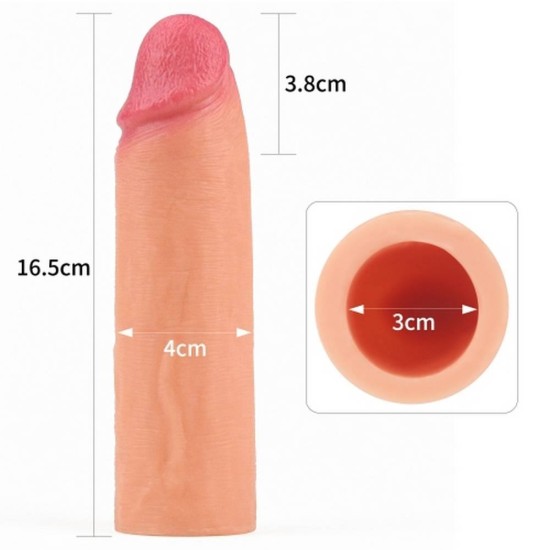 Revolutionary Silicone Nature Extender No.1 Flesh Sex Toys