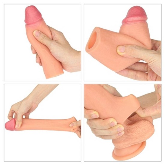 Revolutionary Silicone Nature Extender No.1 Flesh Sex Toys