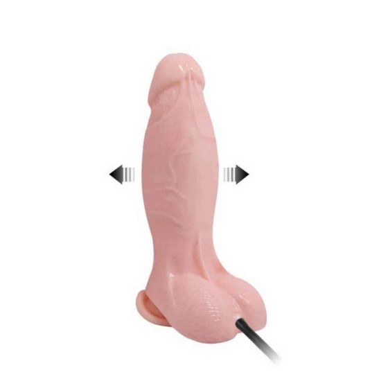 Ρεαλιστικό Φουσκωτό Πέος - Inflatable Realistic Cock Flesh 18cm Sex Toys 