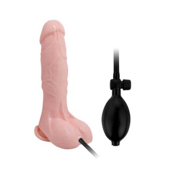 Ρεαλιστικό Φουσκωτό Πέος - Inflatable Realistic Cock Flesh 18cm