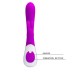 Επαναφορτιζόμενος Δονητής Κουνελάκι - Harlan Rechargeable Rabbit Vibrator Purple Sex Toys 