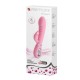 Rabbit Δονητής Με Μαλακή Σιλικόνη - Prescott Soft Silicone Rabbit Vibrator Baby Pink Sex Toys 