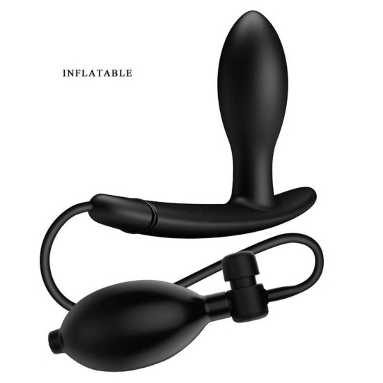Φουσκωτή Σφήνα Σιλικόνης - Drake Soft Silicone Inflatable Butt Plug Sex Toys 