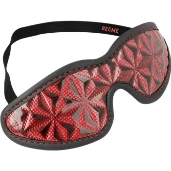 Μάσκα Με Ανάγλυφο Σχέδιο - Red Edition Premium Blind Mask