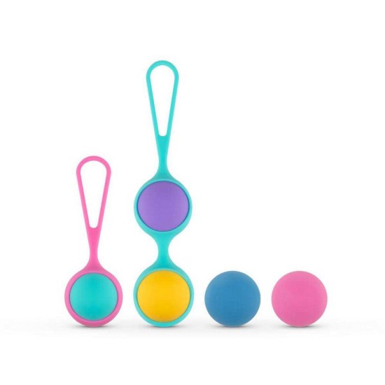 Κολπικές Μπάλες Σιλικόνης - Vita Silicone Kegel Ball Set Sex Toys 