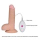 Μαλακός Ρεαλιστικός Δονητής - The Ultra Soft Dude Vibrating Beige 19cm Sex Toys 