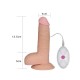 The Ultra Soft Dude Vibrating Beige 19cm Sex Toys