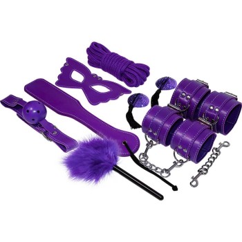 Σετ Με Φετιχιστικά Αξεσουάρ - Experience BDSM Fetish Kit Purple Series