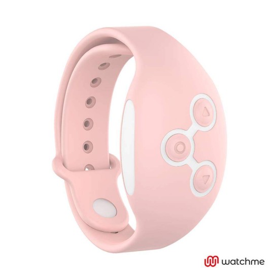 Ασύρματος Δονητής Ζευγαριών Με Βραχιόλι - Wearwatch Dual Pleasure Wireless Watchme Aquamarine/Pink Sex Toys 