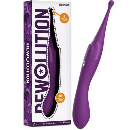 Κολπικός Και Κλειτοριδικός Δονητής - Rewomagic Rechargeable Double Stimulator Sex Toys 