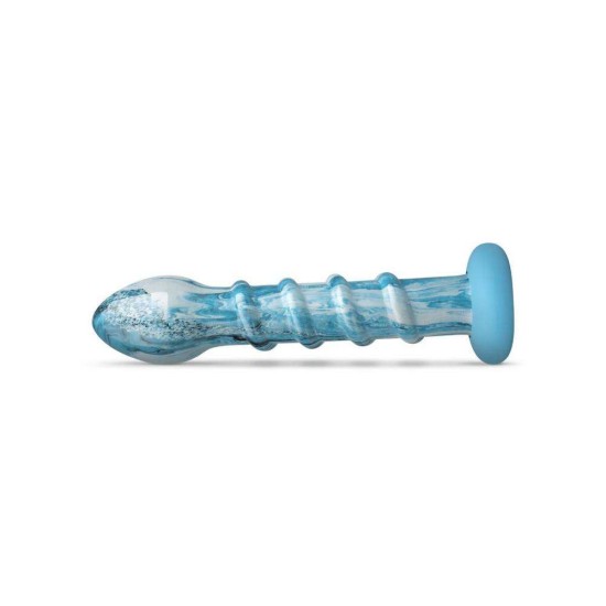 Γυάλινο Ομοίωμα - Gildo Ocean Wave Glass Dildo Sex Toys 