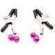 Double Bells Nipple Clamps Pink Fetish Toys 
