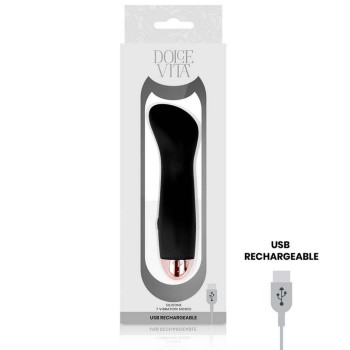 Rechargeable Vibrator One Black