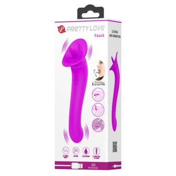 Faust Double G Spot Licking Vibrator