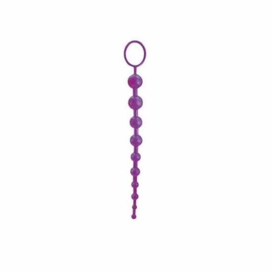 Πρωκτικές Μπίλιες - Charmly Anal 10 Beads Purple Sex Toys 