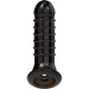 Ανάγλυφο Κάλυμμα Πέους - Penis Extender Extra Comfort Sleeve V15 Black Sex Toys 
