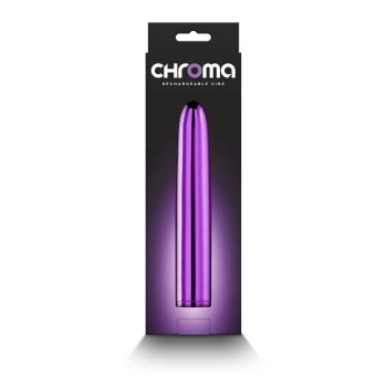 Chroma Rechargeable Classic Vibrator Purple