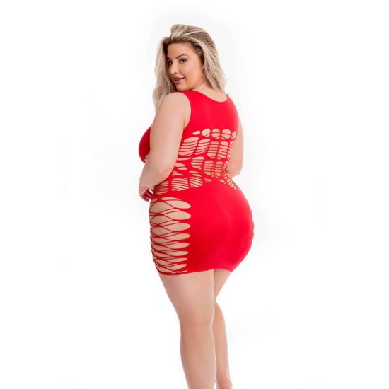 Σέξι Φόρεμα Με Σκισίματα - Dynamite Diva Dress Red Ερωτικά Εσώρουχα 