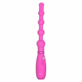 Δονούμενες Πρωκτικές Μπίλιες - Booty Flexer Vibrating Anal Beads Pink