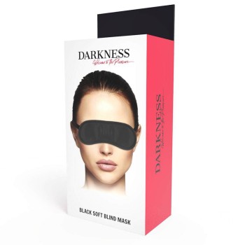 Απαλή Φετιχιστική Μάσκα - Darkness Black Soft Blind Mask