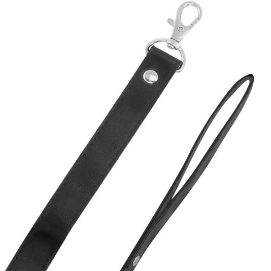 Δερμάτινο Κολάρο Με Λουρί - Darkness Black Collar With Leash Fetish Toys 