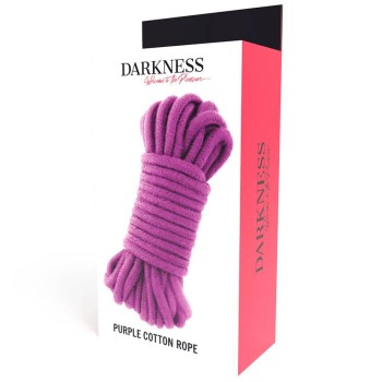 Darkness Purple Cotton Rope 10m