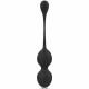 Επαναφορτιζόμενες Κολπικές Μπάλες – Nisha Rechargeable Kegel Balls Black Sex Toys 
