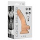 Ευλύγιστο Πέος Σιλικόνης - Cock Miller Silicone Dual Density Beige 13cm Sex Toys 