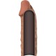Ρεαλιστική Επέκταση Σιλικόνης - Penis Extender Extra Comfort Silicone Sleeve V5 Brown Sex Toys 