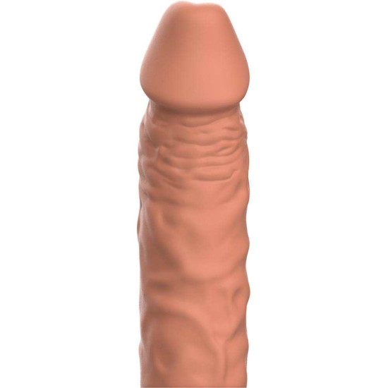 Penis Extender Extra Comfort Silicone Sleeve V5 Brown Sex Toys