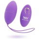 Alsan Remote Control Vibrating Egg Purple Sex Toys