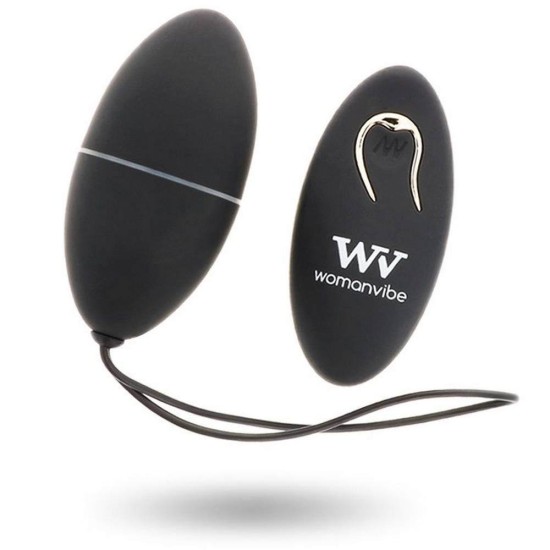 Alsan Remote Control Vibrating Egg Black Sex Toys