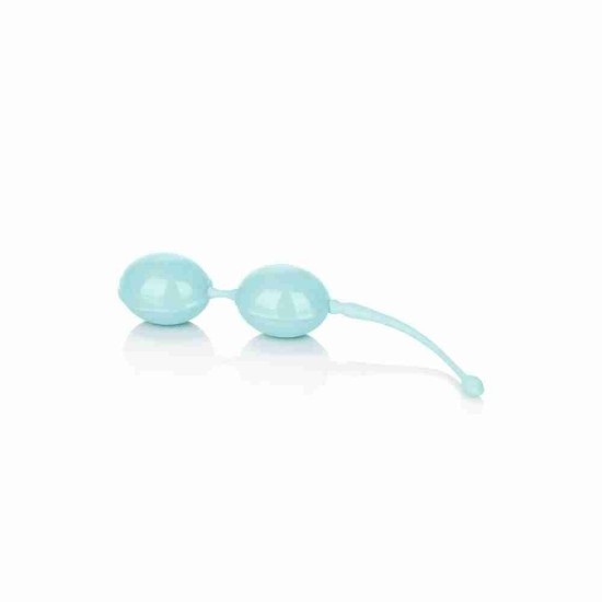 Κολπικές Μπάλες Με Βαρίδι – Silicone Weighted Kegel Balls Turquoise Sex Toys 