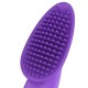 Δονητής Δαχτύλου Με Κουκκίδες - Aisha Silicone Finger Stimulator Purple Sex Toys 