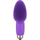 Δονητής Δαχτύλου Με Κουκκίδες - Aisha Silicone Finger Stimulator Purple Sex Toys 