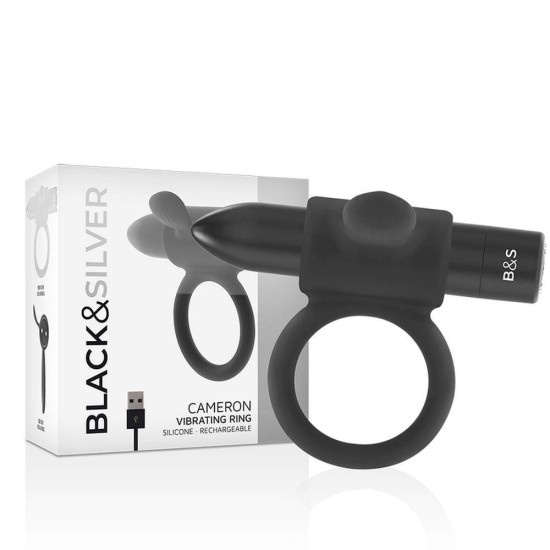 Cameron Rechargeable Vibrating Penis Ring Sex Toys