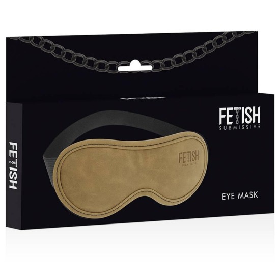 Fetish Submissive Origin Vegan Leather Mask Fetish Toys 