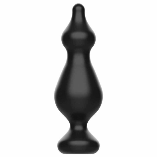  Πρωκτική Σφήνα Σιλικόνης - Addicted Toys Anal Sexual Plug Black Sex Toys 