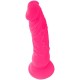 Ρεαλιστικός Δονητής Με Βεντούζα - Diversia Flexible Vibrating Dildo Pink 21cm Sex Toys 