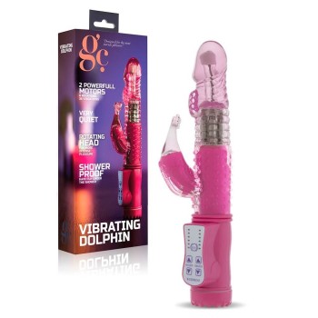 GC Vibrating Dolphin Vibrator Pink