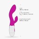 Cherie Rabbit Vibrator Purple With Lubricant Sex Toys