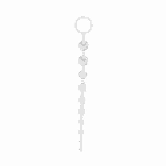 Πρωκτικές Μπίλιες - 10 Anal Beads Crystal Clear Sex Toys 