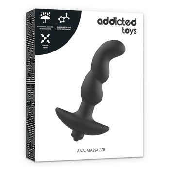 Addicted Toys Anal Vibrating Massager Black