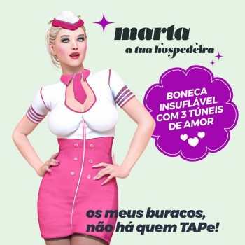 Ρεαλιστική Φουσκωτή Κούκλα - Marta The Stewardess Inflatable Love Doll