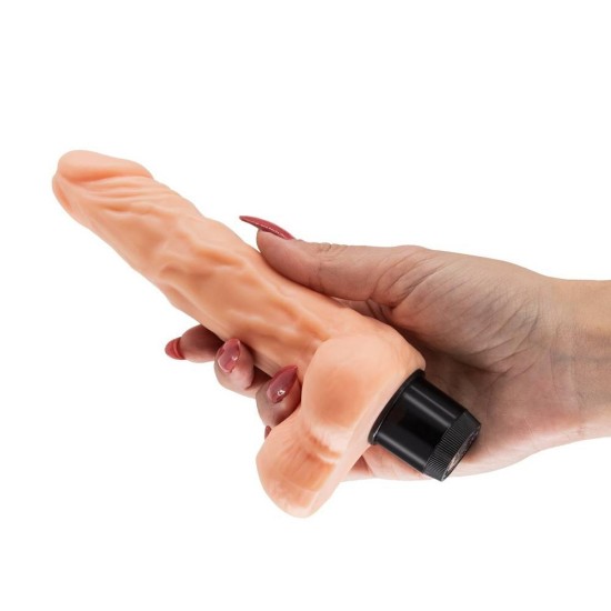 Μαλακός Ρεαλιστικός Δονητής - Crushious Tormentor Realistic Vibrator 20cm Sex Toys 