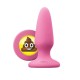 Τάπα Σιλικόνης Με Εικονίδιο - Mojis SHT Butt Plug Medium Pink Sex Toys 