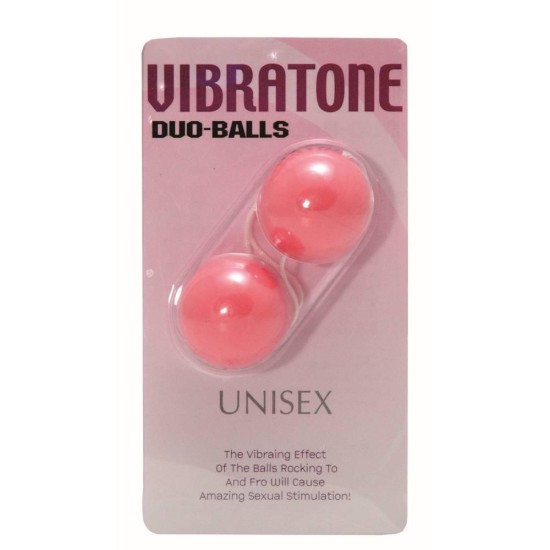 Κολπικές Μπάλες - Vibratone Duo Balls Pink 22cm Sex Toys 